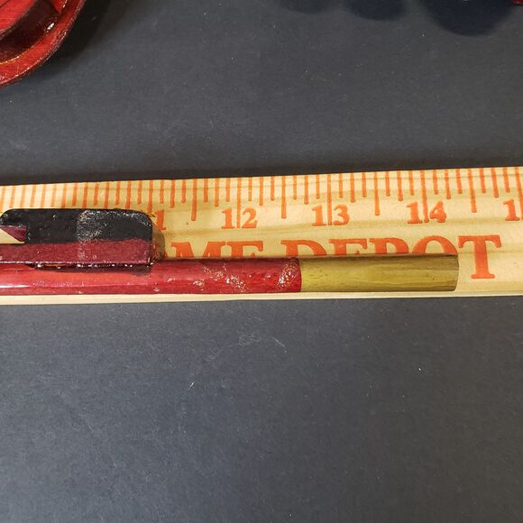 Vintage Faux Miniature Wooden Violin with Bow Shelf Decoration Decor 15" - Picture 8 of 12